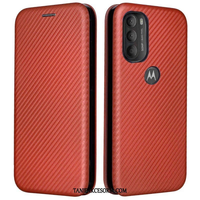 Etui Na Telefon do Moto G71 5G Etui Folio Kolorowy Silikon Węglowy