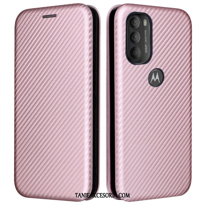 Etui Na Telefon do Moto G71 5G Etui Folio Kolorowy Silikon Węglowy