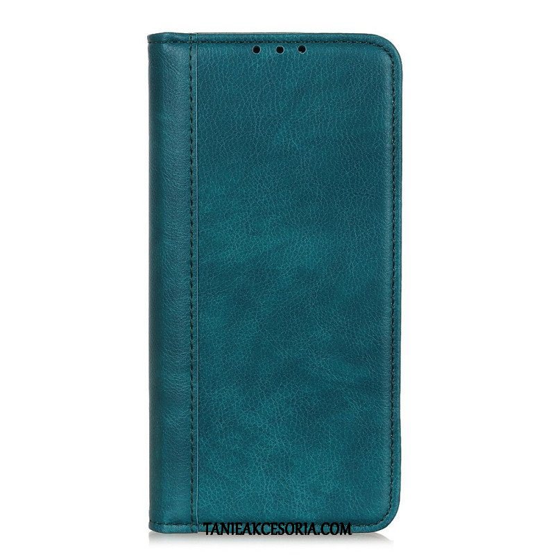 Etui Na Telefon do OnePlus 10T 5G Etui Folio Kolorowa Wersja Skóry Dwoinowej