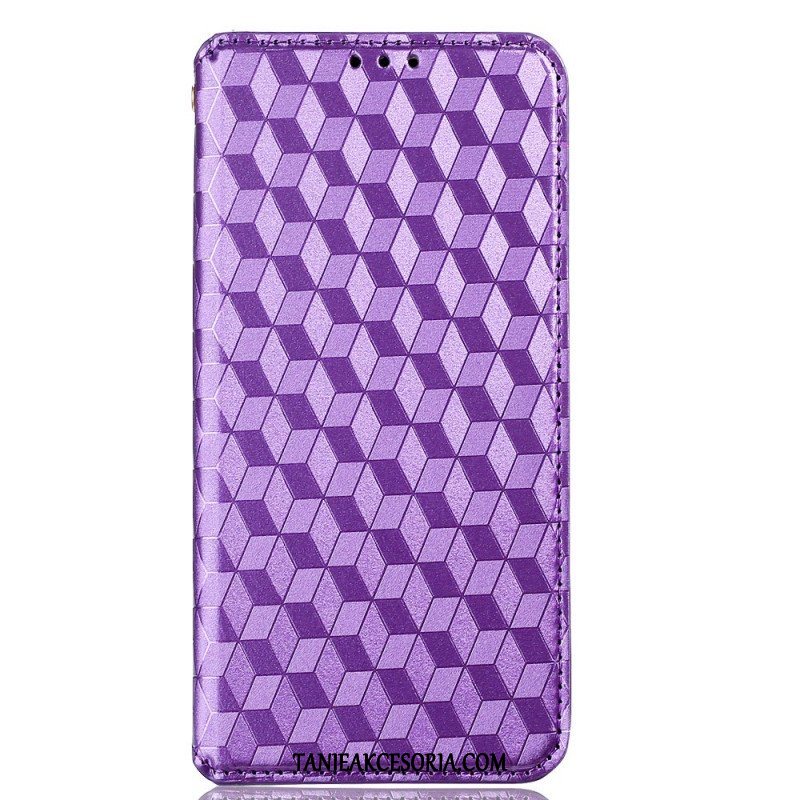 Etui Na Telefon do Realme 9i Etui Folio Wydruk Kostki 3d