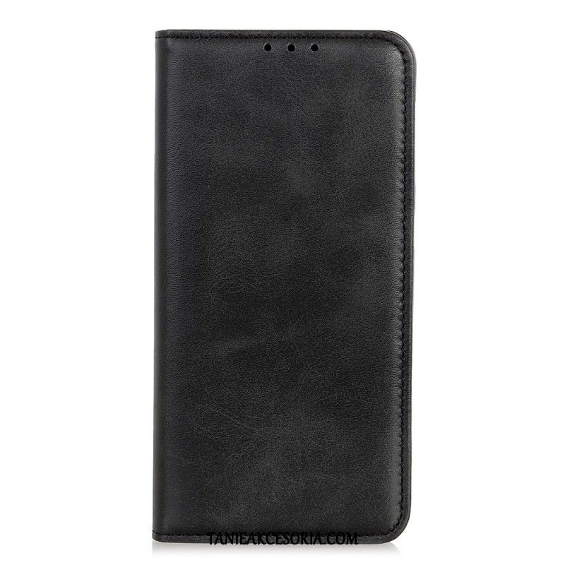 Etui Na Telefon do Realme GT Neo 3T / Neo 2 Etui Folio Elegancka Dwoina Skórzana