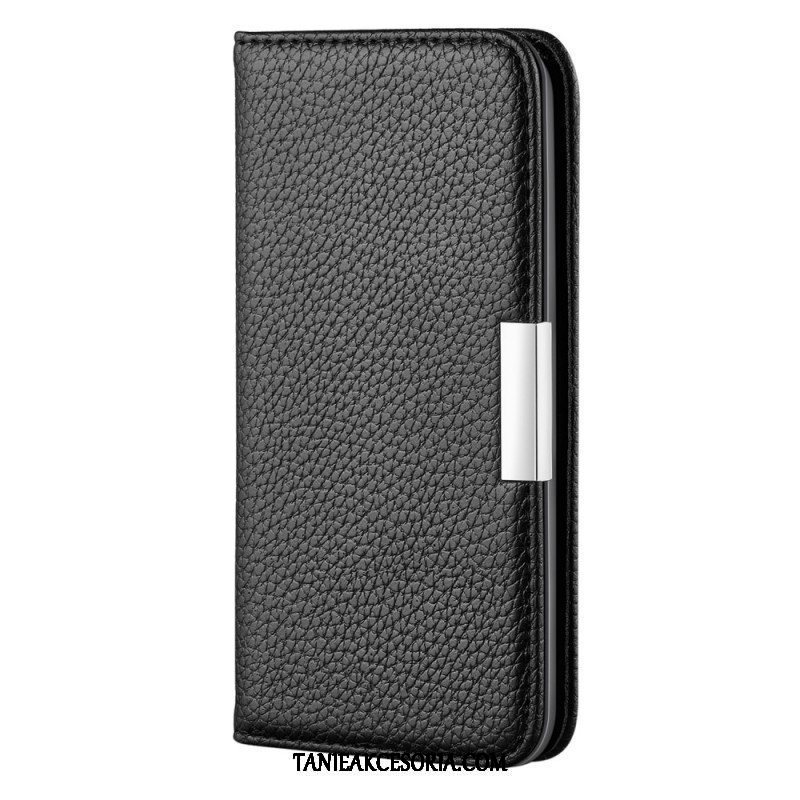 Etui Na Telefon do Samsung Galaxy A13 5G / A04s Etui Folio Liczi Ze Sztucznej Skóry Ultra Szykowny