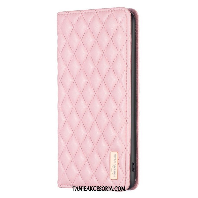 Etui Na Telefon do Samsung Galaxy S23 5G Etui Folio Pikowany Binfen Kolor