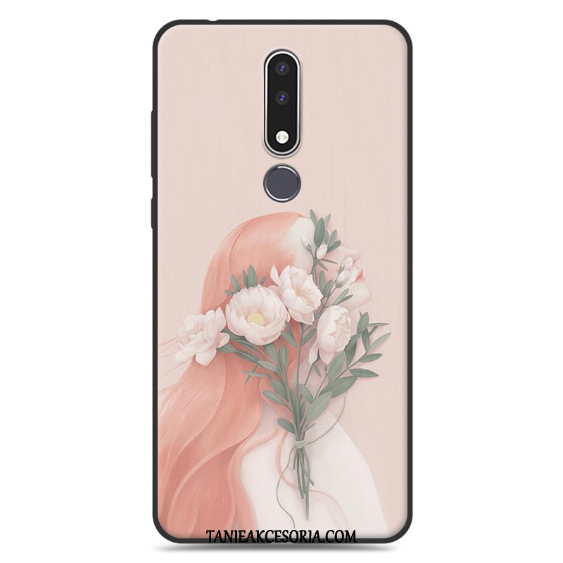 Etui Nokia 3.1 Miękki Sztuka Tendencja, Futerał Nokia 3.1 Różowe Telefon Komórkowy Ochraniacz