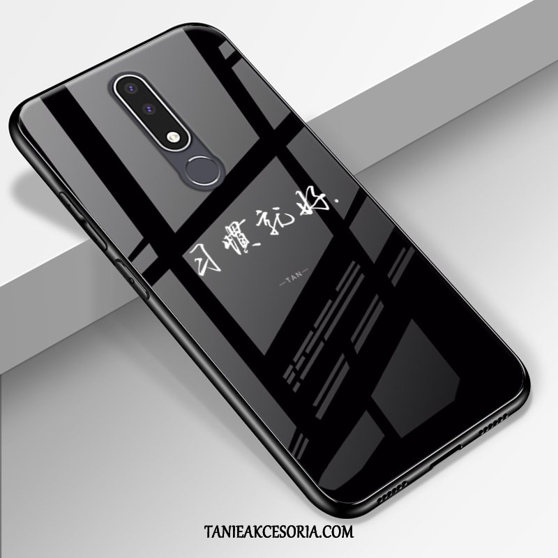 Etui Nokia 3.1 Plus Szkło Lustro Ochraniacz, Futerał Nokia 3.1 Plus All Inclusive Czerwony Kreatywne