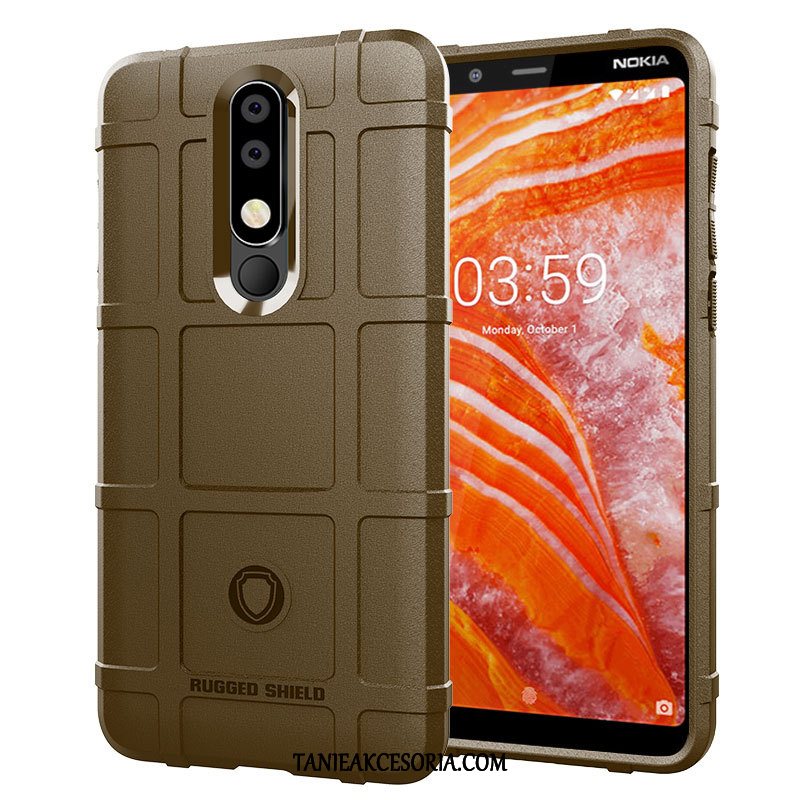 Etui Nokia 3.1 Plus Telefon Komórkowy Zielony Anti-fall, Obudowa Nokia 3.1 Plus