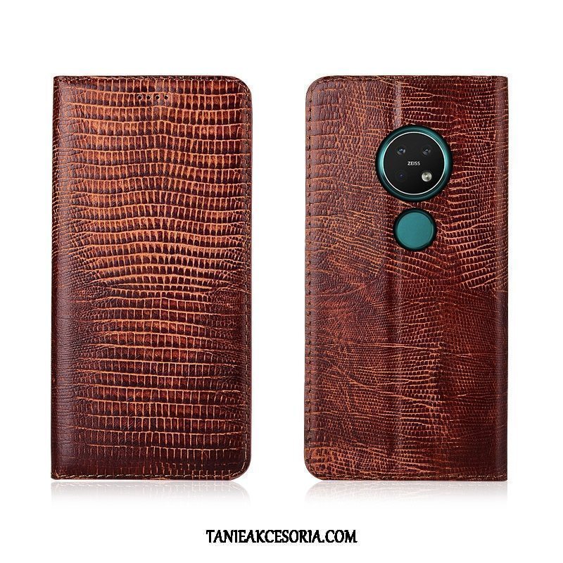 Etui Nokia 7.2 Silikonowe Miękki All Inclusive, Pokrowce Nokia 7.2 Khaki Anti-fall Klapa