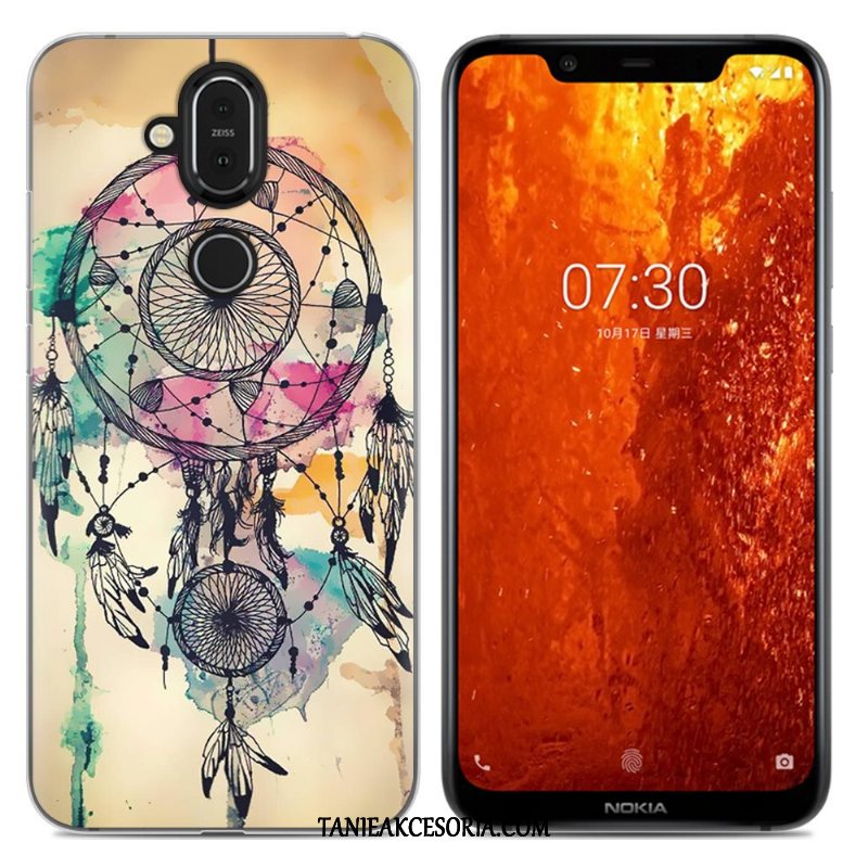 Etui Nokia 8.1 Telefon Komórkowy Anti-fall Kreskówka, Obudowa Nokia 8.1 Miękki All Inclusive Zielony