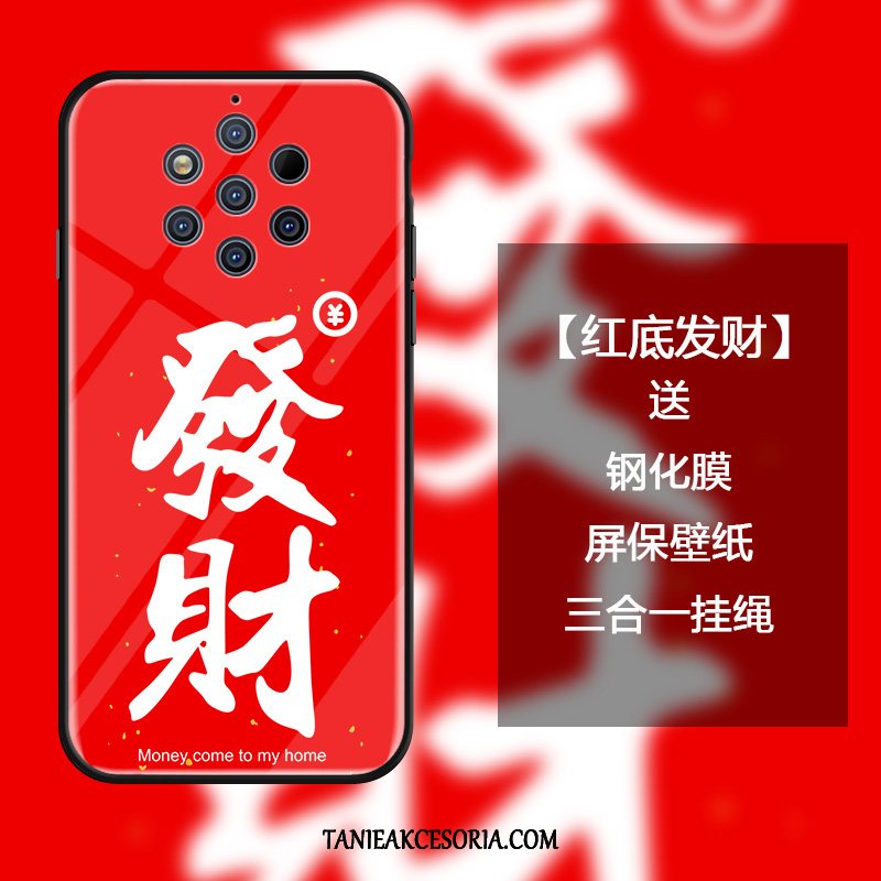 Etui Nokia 9 Pureview Kreatywne Chiński Styl Telefon Komórkowy, Obudowa Nokia 9 Pureview Ochraniacz Szkło Sztuka