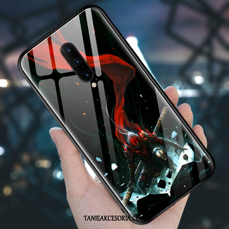 Etui Oneplus 7 Pro Silikonowe Purpurowy Anti-fall, Futerał Oneplus 7 Pro Ochraniacz Tendencja Nubuku