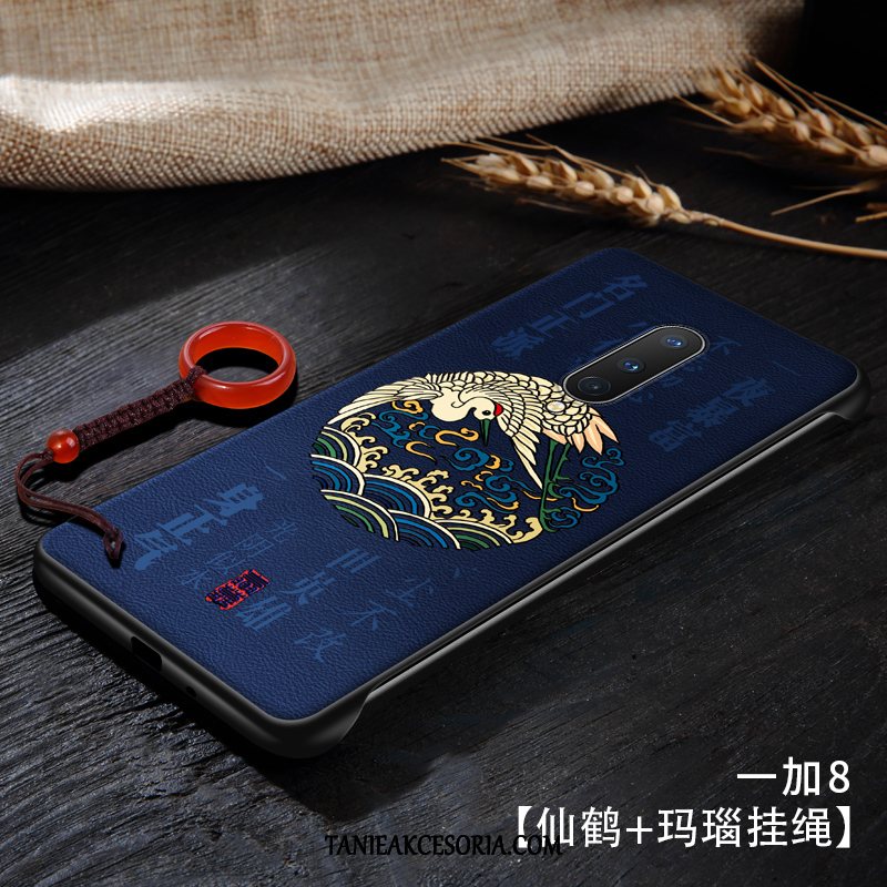 Etui Oneplus 8 Pro Ochraniacz Czerwony Netto Wysoki Koniec, Futerał Oneplus 8 Pro Tendencja Chiński Styl Modna Marka