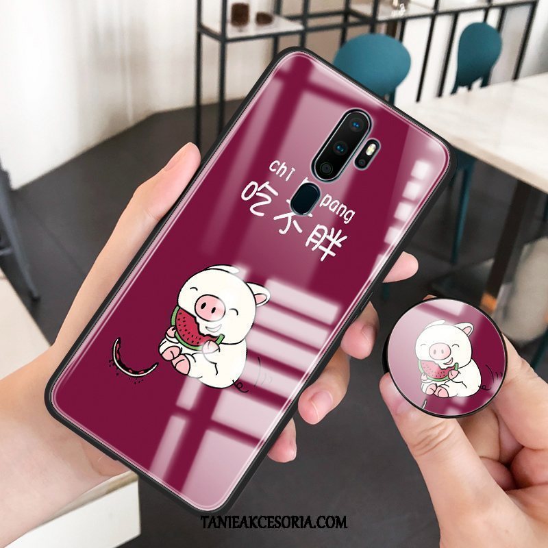 Etui Oppo A5 2020 Wspornik Tendencja Kreatywne, Futerał Oppo A5 2020 Zakochani Anti-fall Kreskówka