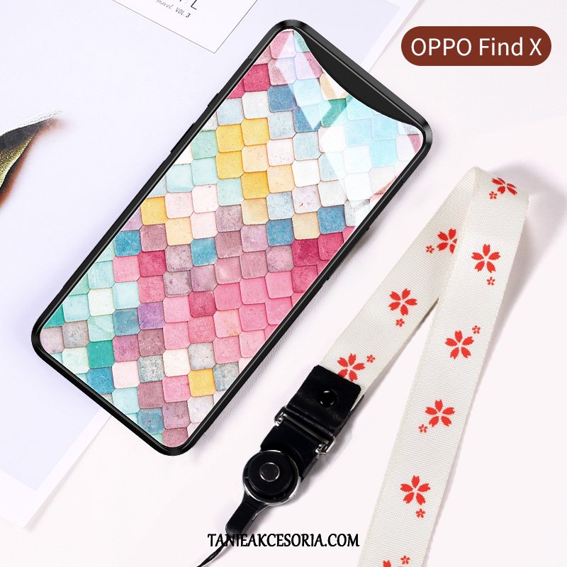 Etui Oppo Find X Silikonowe Kolor Anti-fall, Pokrowce Oppo Find X Telefon Komórkowy Cienkie All Inclusive