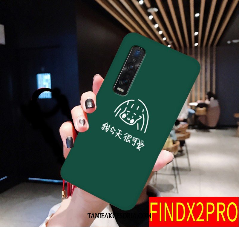 Etui Oppo Find X2 Pro Piękny Nubuku Silikonowe, Obudowa Oppo Find X2 Pro Cienkie Telefon Komórkowy Anti-fall