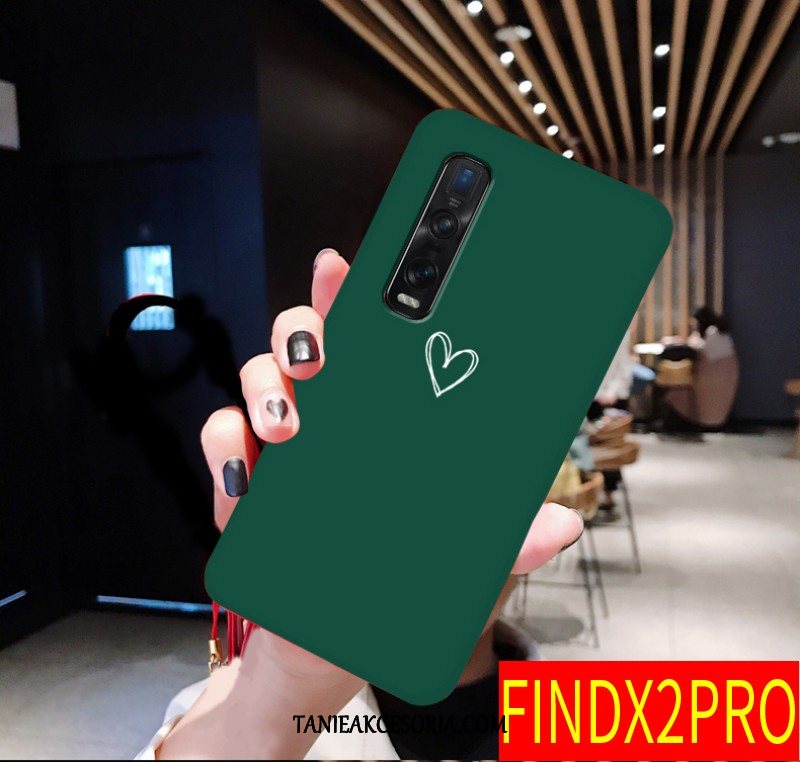 Etui Oppo Find X2 Pro Piękny Nubuku Silikonowe, Obudowa Oppo Find X2 Pro Cienkie Telefon Komórkowy Anti-fall