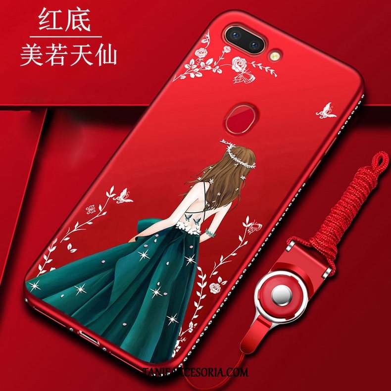 Etui Oppo R15 Rhinestone Ochraniacz Telefon Komórkowy, Futerał Oppo R15 Anti-fall Tendencja Miękki