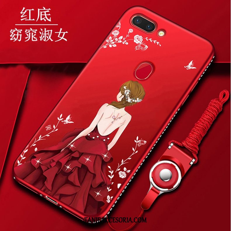 Etui Oppo R15 Rhinestone Ochraniacz Telefon Komórkowy, Futerał Oppo R15 Anti-fall Tendencja Miękki