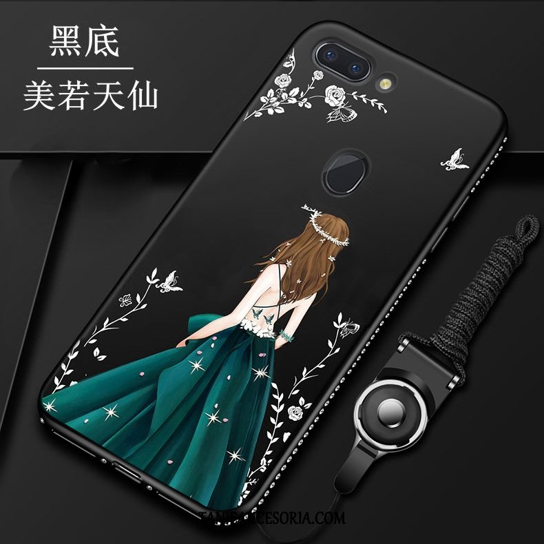 Etui Oppo R15 Rhinestone Ochraniacz Telefon Komórkowy, Futerał Oppo R15 Anti-fall Tendencja Miękki