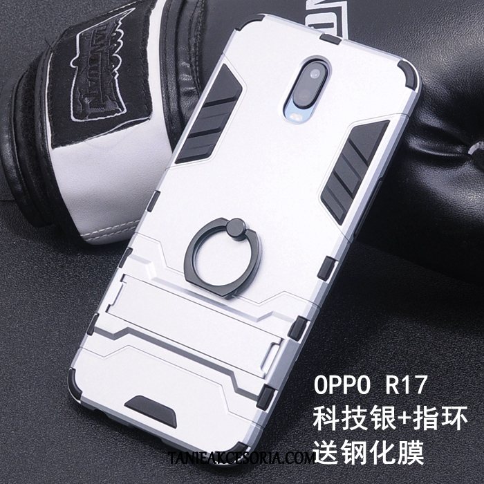 Etui Oppo R17 All Inclusive Nubuku Osobowość, Pokrowce Oppo R17 Silikonowe Ring Nowy