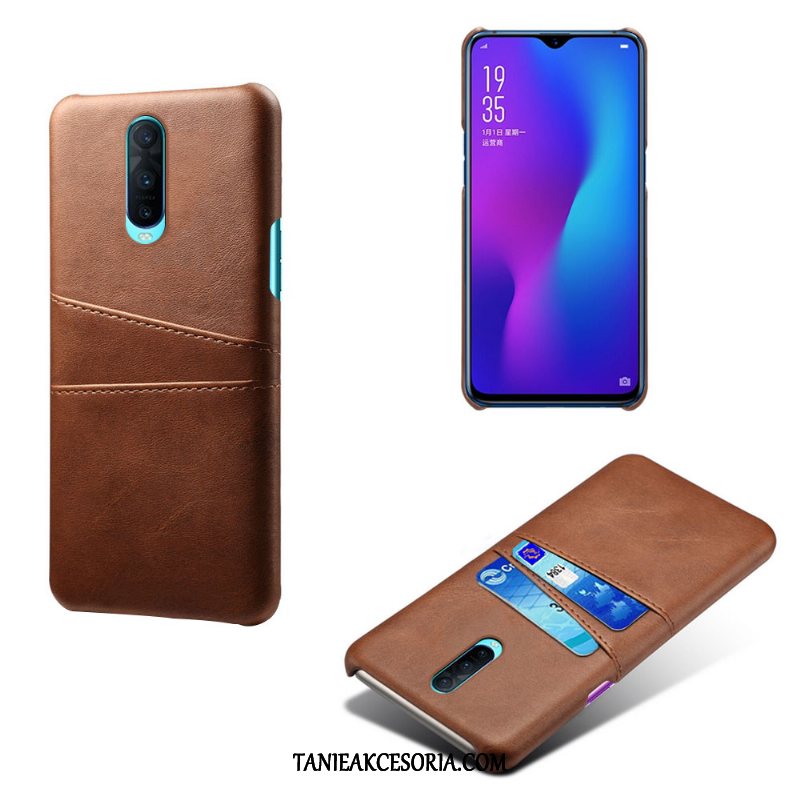 Etui Oppo R17 Pro Biznes Tendencja Vintage, Futerał Oppo R17 Pro Skóra Jakość Zielony