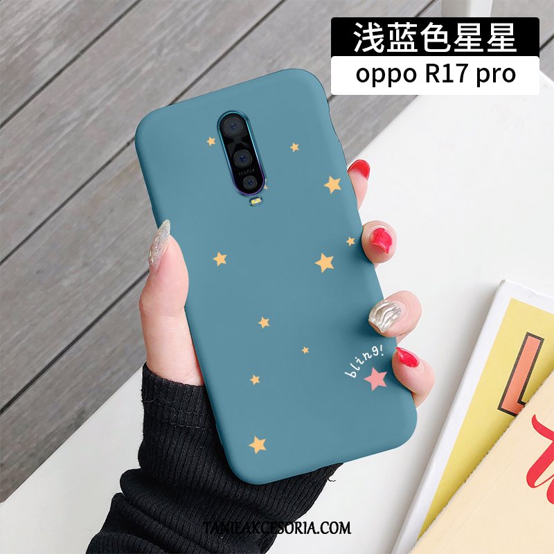 Etui Oppo R17 Pro Moda Miłość Gwiazdy, Futerał Oppo R17 Pro Osobowość Kreatywne Mały