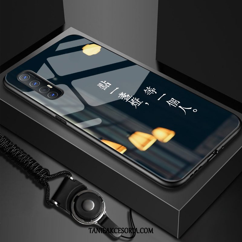 Etui Oppo Reno 3 Pro Niebieski Nowy Ochraniacz, Futerał Oppo Reno 3 Pro All Inclusive Proste Popularny