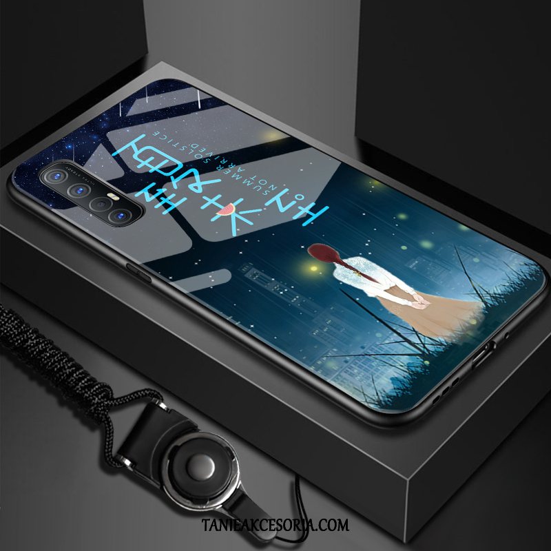 Etui Oppo Reno 3 Pro Niebieski Nowy Ochraniacz, Futerał Oppo Reno 3 Pro All Inclusive Proste Popularny
