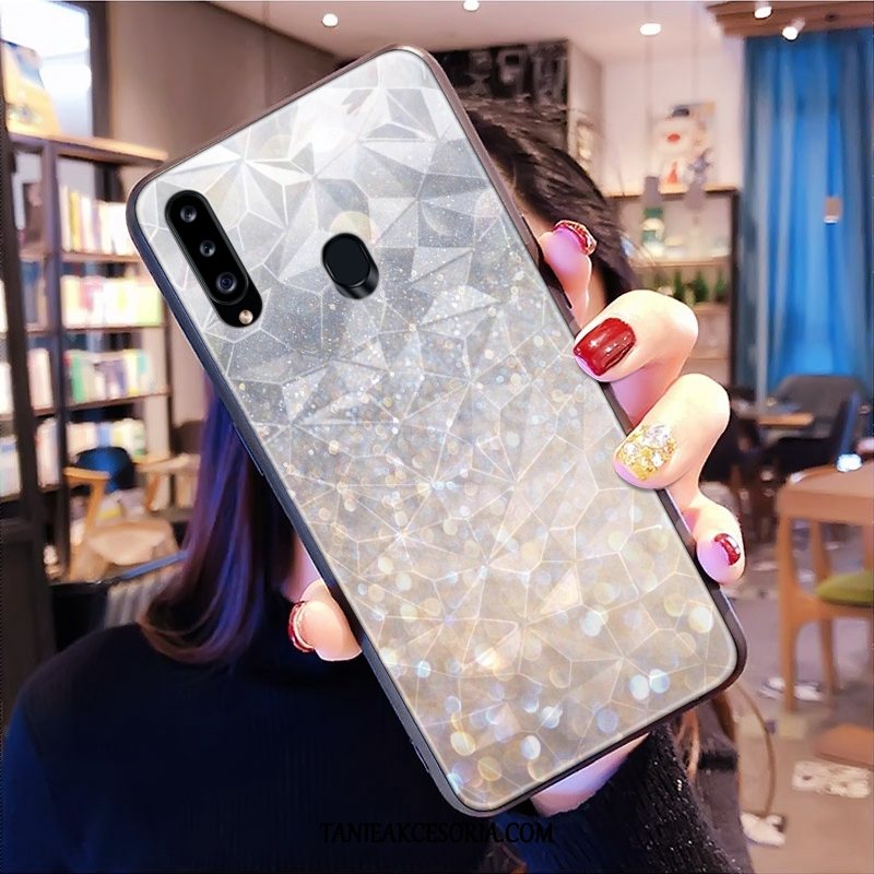 Etui Samsung Galaxy A20s Świeży Gwiazda Punkt Fali, Obudowa Samsung Galaxy A20s Wiszące Ozdoby Kształt Diamentu Mały