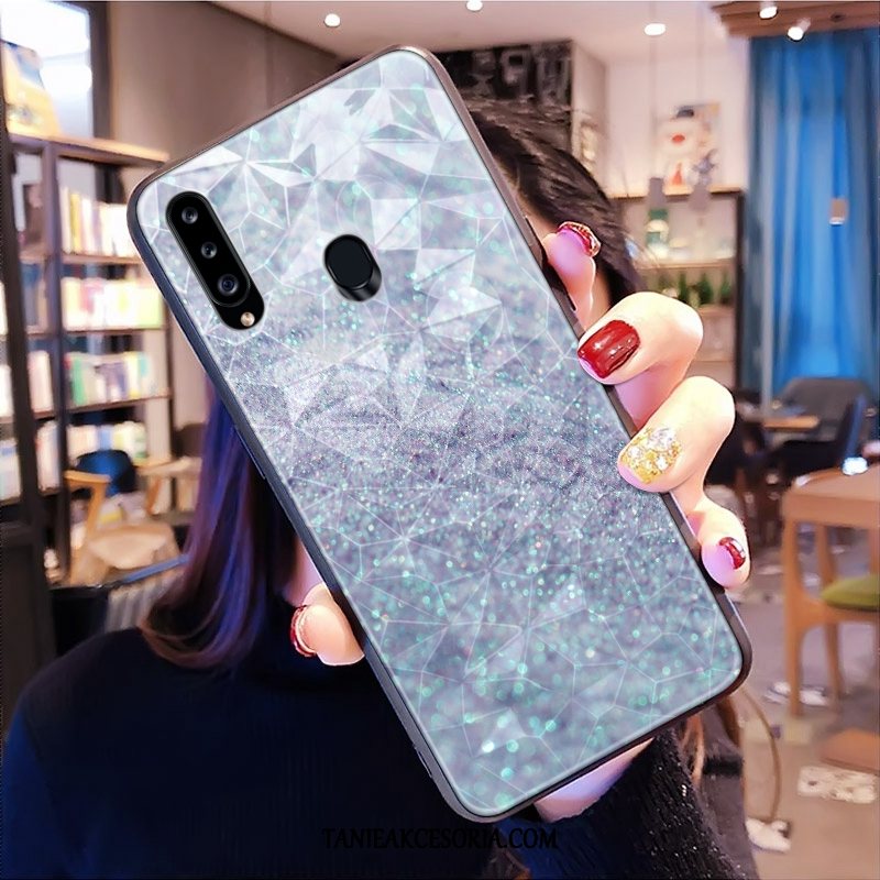 Etui Samsung Galaxy A20s Świeży Gwiazda Punkt Fali, Obudowa Samsung Galaxy A20s Wiszące Ozdoby Kształt Diamentu Mały