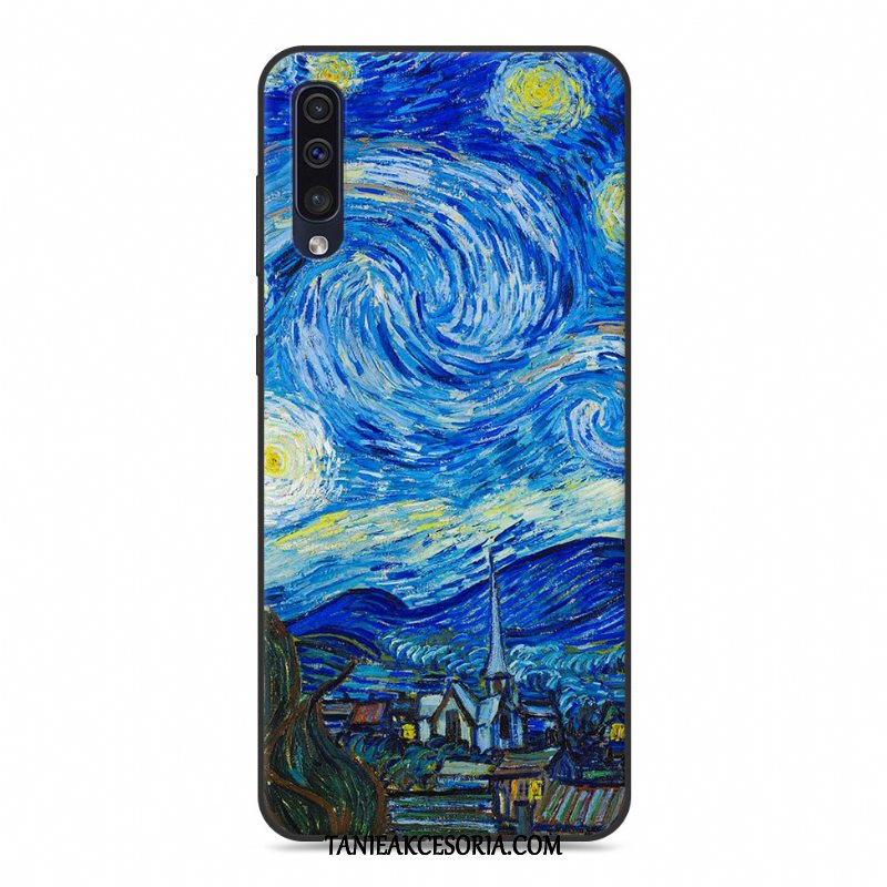 Etui Samsung Galaxy A50s All Inclusive Gwiazda Kolor, Futerał Samsung Galaxy A50s Biały Sceneria Telefon Komórkowy