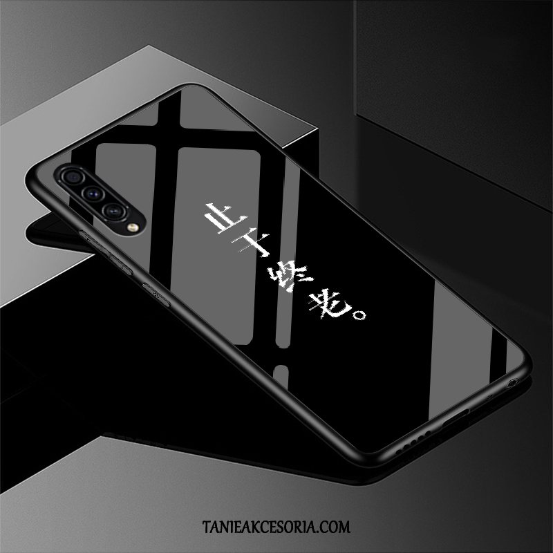 Etui Samsung Galaxy A50s Moda Biały Proste, Futerał Samsung Galaxy A50s Telefon Komórkowy Szkło All Inclusive
