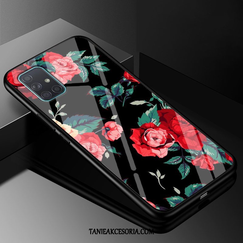 Etui Samsung Galaxy A51 Kreatywne Modna Marka Anti-fall, Pokrowce Samsung Galaxy A51 Szkło Różowe Telefon Komórkowy