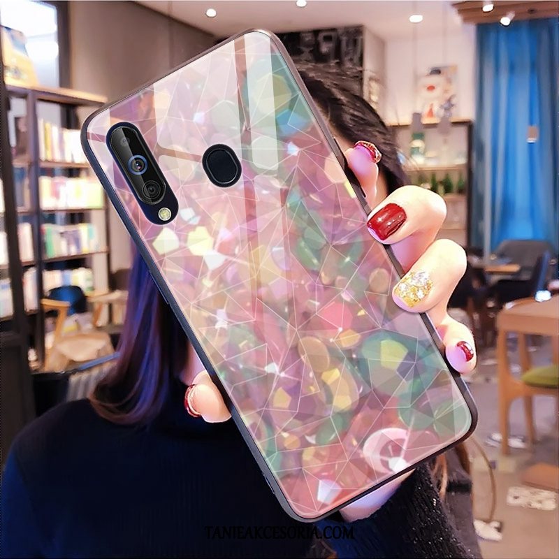Etui Samsung Galaxy A60 Silikonowe All Inclusive Miękki, Pokrowce Samsung Galaxy A60 Telefon Komórkowy Tendencja Purpurowy