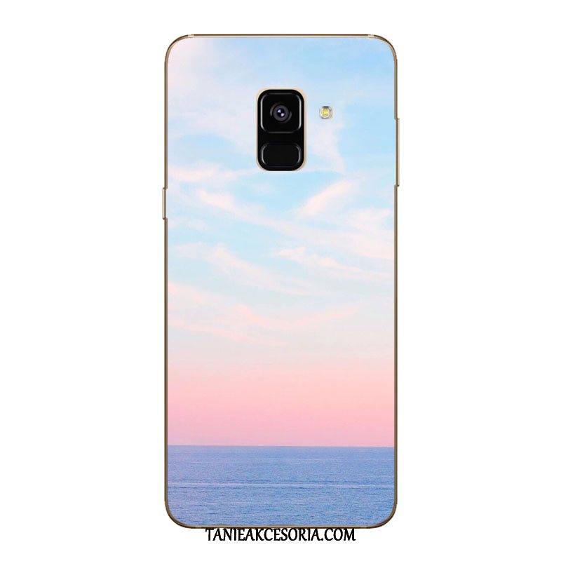Etui Samsung Galaxy A8 Gwiazda Anti-fall Silikonowe, Pokrowce Samsung Galaxy A8 Niebieski All Inclusive Telefon Komórkowy