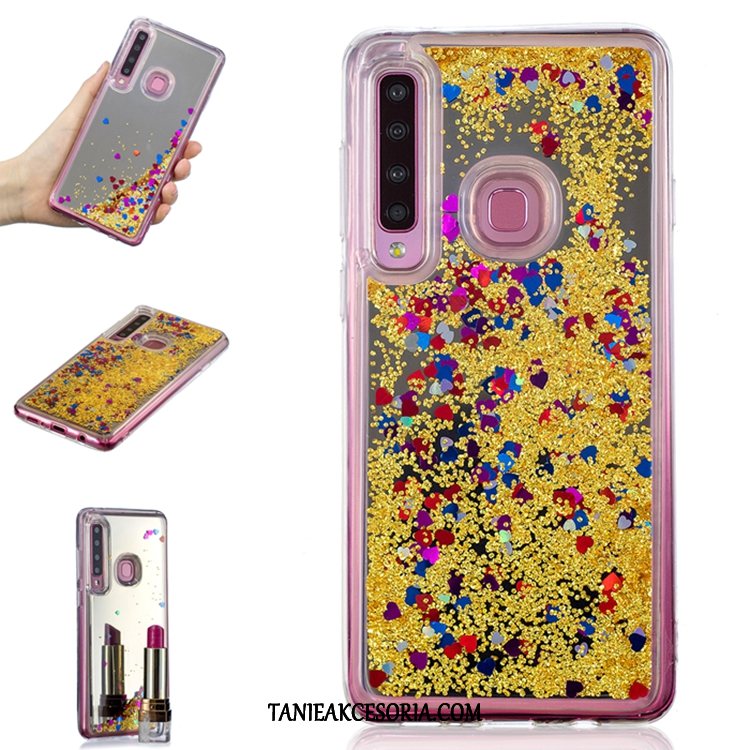 Etui Samsung Galaxy A9 Purpurowy Gwiazda Tendencja, Obudowa Samsung Galaxy A9 Quicksand Telefon Komórkowy