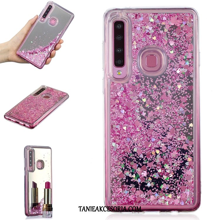 Etui Samsung Galaxy A9 Purpurowy Gwiazda Tendencja, Obudowa Samsung Galaxy A9 Quicksand Telefon Komórkowy