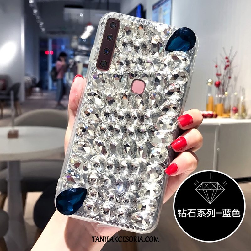 Etui Samsung Galaxy A9 Telefon Komórkowy Ochraniacz Rhinestone, Futerał Samsung Galaxy A9 Osobowość Gwiazda Wysoki Koniec