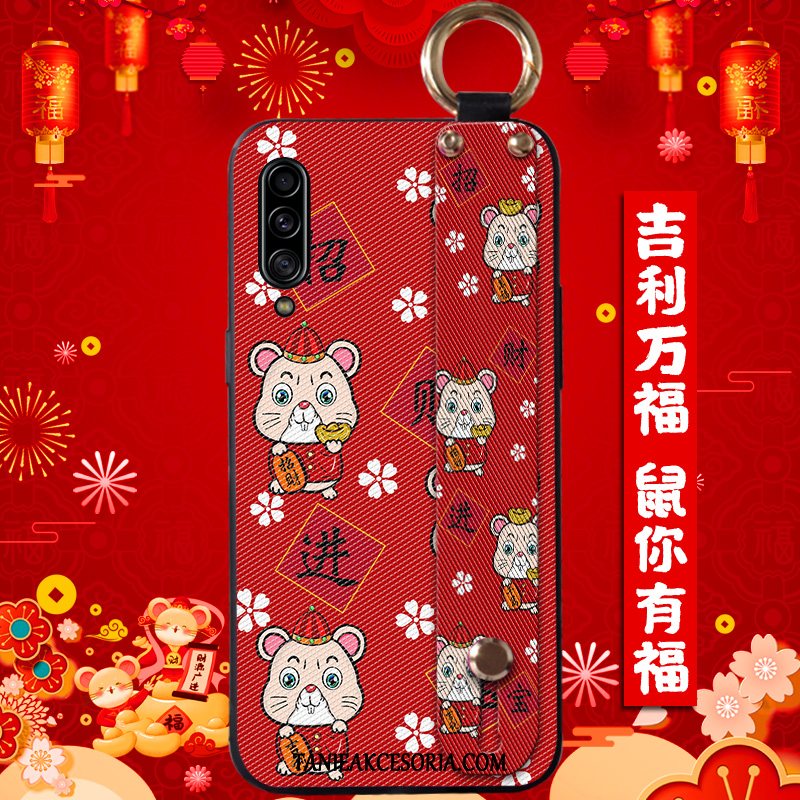 Etui Samsung Galaxy A90 5g Silikonowe Modna Marka Bogactwo, Futerał Samsung Galaxy A90 5g Rat Kreatywne Gwiazda