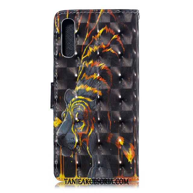 Etui Samsung Galaxy A90 5g Skórzany Futerał Anti-fall Czarny, Obudowa Samsung Galaxy A90 5g Gwiazda Telefon Komórkowy Piękny