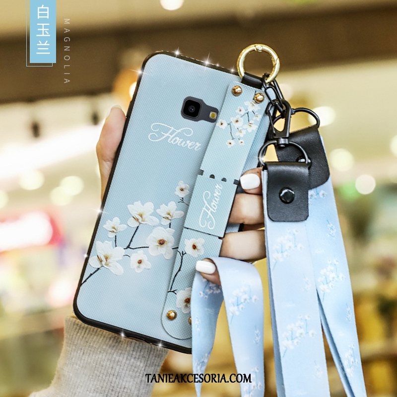Etui Samsung Galaxy J4+ Gwiazda Miękki Kolor, Futerał Samsung Galaxy J4+ Niebieski Ochraniacz Telefon Komórkowy