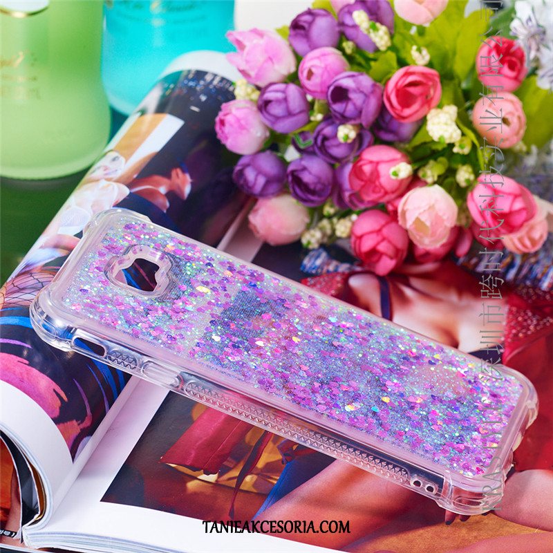Etui Samsung Galaxy J4+ Quicksand Gwiazda Telefon Komórkowy, Futerał Samsung Galaxy J4+ Kreskówka Różowe