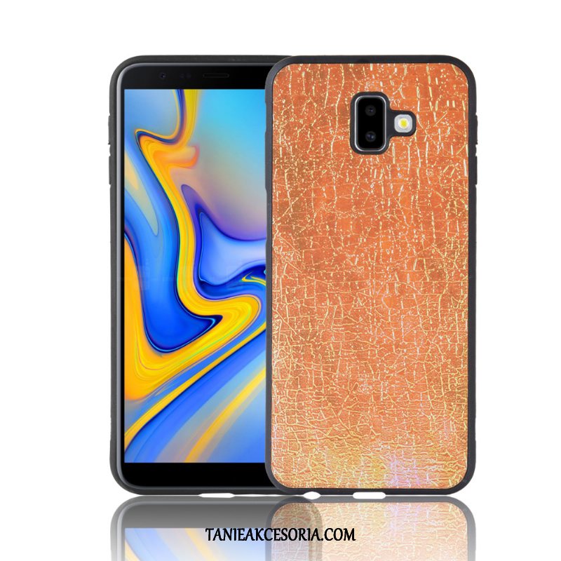 Etui Samsung Galaxy J6+ Purpurowy Ochraniacz All Inclusive, Obudowa Samsung Galaxy J6+ Kreatywne Telefon Komórkowy Miękki