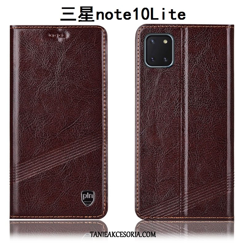 Etui Samsung Galaxy Note 10 Lite All Inclusive Ochraniacz Anti-fall, Obudowa Samsung Galaxy Note 10 Lite Gwiazda Telefon Komórkowy Czerwony