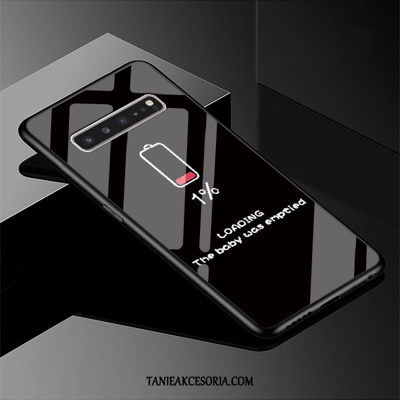 Etui Samsung Galaxy S10 5g Gwiazda Szkło Ochraniacz, Obudowa Samsung Galaxy S10 5g Zielony Proste Telefon Komórkowy