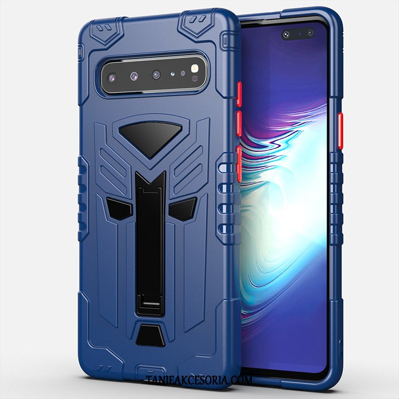 Etui Samsung Galaxy S10 5g Tylna Pokrywa Zielony Gwiazda, Obudowa Samsung Galaxy S10 5g Wspornik Ochraniacz Telefon Komórkowy