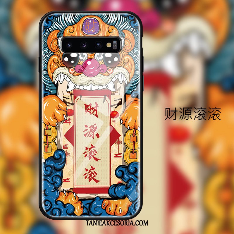 Etui Samsung Galaxy S10+ All Inclusive Osobowość Szkło Hartowane, Futerał Samsung Galaxy S10+ Święto Telefon Komórkowy Chiński Styl