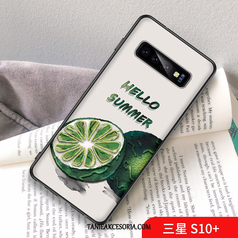 Etui Samsung Galaxy S10+ Zielony Świeży Gwiazda, Pokrowce Samsung Galaxy S10+ Ochraniacz Mały Telefon Komórkowy