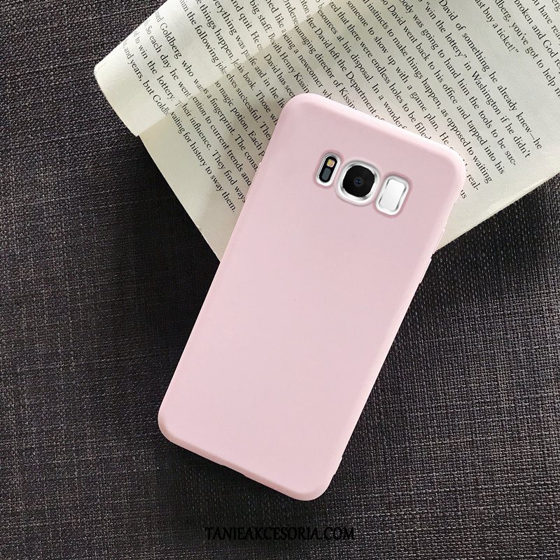 Etui Samsung Galaxy S8 Miękki Czerwony Netto Jednolity Kolor, Obudowa Samsung Galaxy S8 Silikonowe All Inclusive Gwiazda