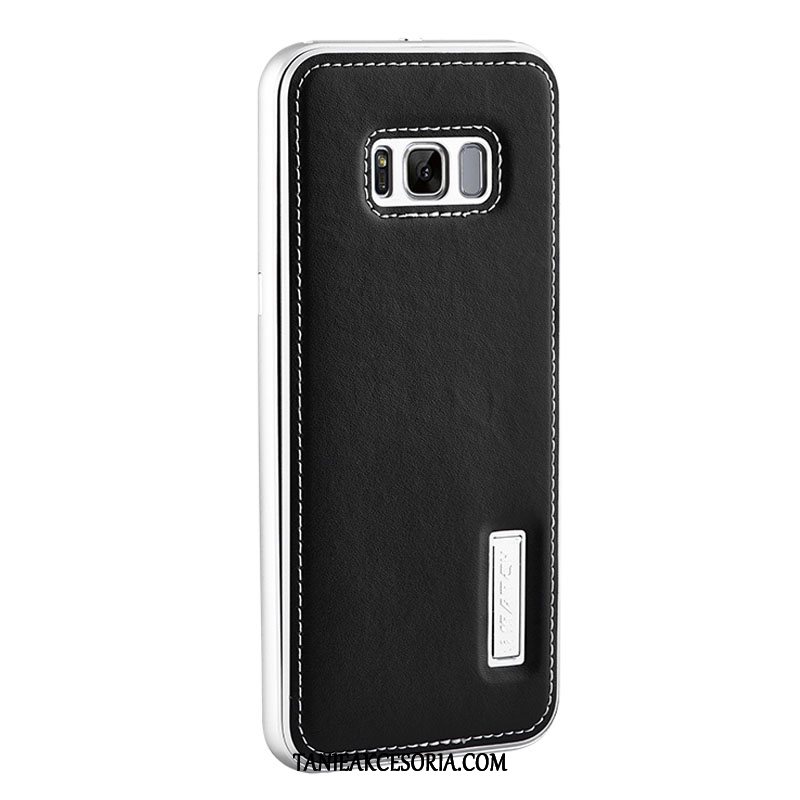 Etui Samsung Galaxy S8 Prawdziwa Skóra Biznes Gwiazda, Pokrowce Samsung Galaxy S8 Ochraniacz Wino Czerwone Telefon Komórkowy