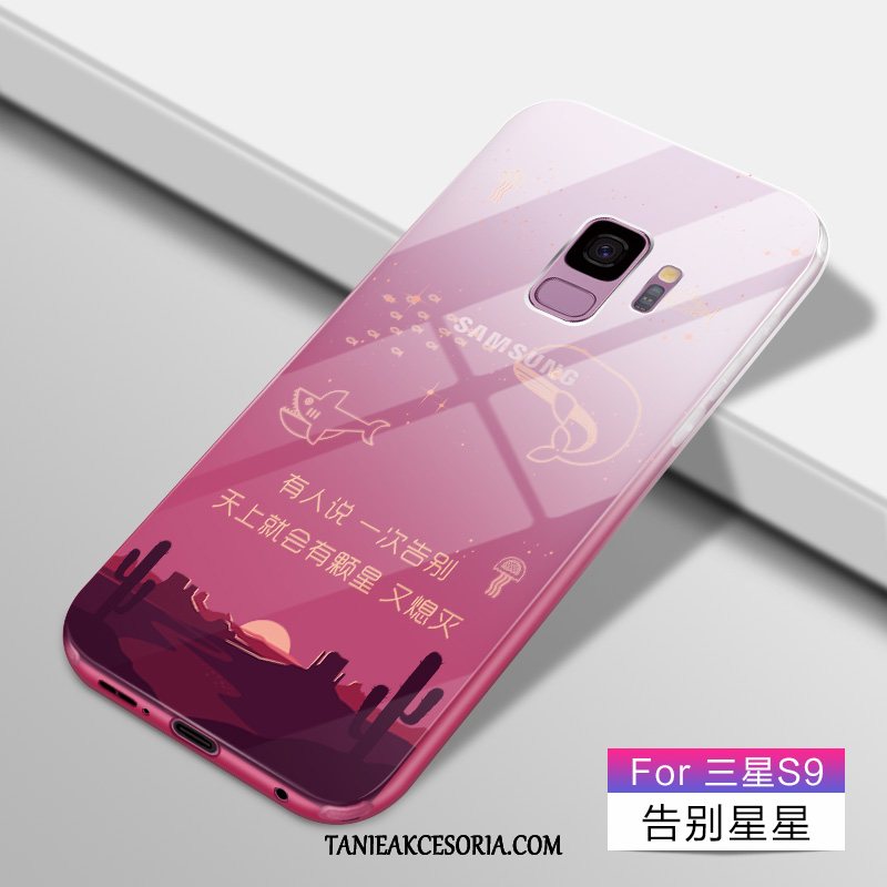 Etui Samsung Galaxy S9 Kreatywne Piękny Miękki, Obudowa Samsung Galaxy S9 Różowe Zakochani Modna Marka